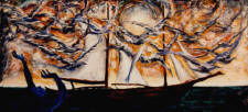 Hovering over the Waiting Boat

183 X 305cm

1991