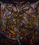 Vortices of Warth

Tryptich, center panel

Oil, 10 X 10 ft (3 X 3m)

1977