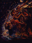 Toward Starry Hight

Oil, 8 X 7.5 ft (2.75 X 2.25m)

1983